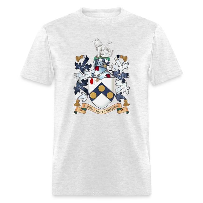 James Bonds coat-of-arms “The world is 